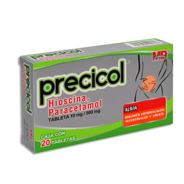Precicol 10/500mg Tab. C/20